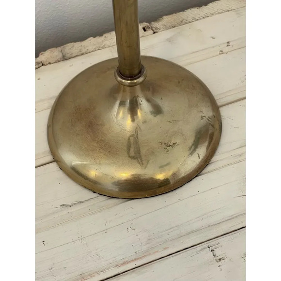 Anthropologie Brass Ida Peacock Towel Stand Bath - Picture 7 of 8